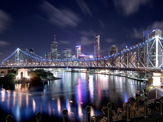 Australia-Brisbane Skyline