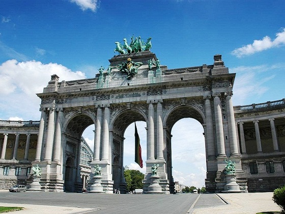 Brussels-Triumphal arch, Cinquantenaire Park