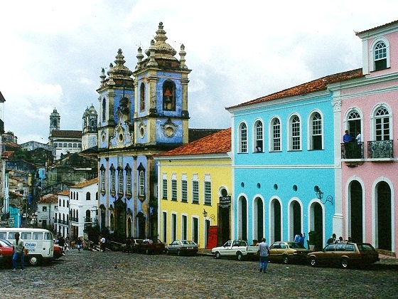 Brazil-Salvador-da bahia church