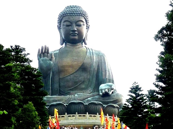 Hong Kong-The Big Buddha in Lantau