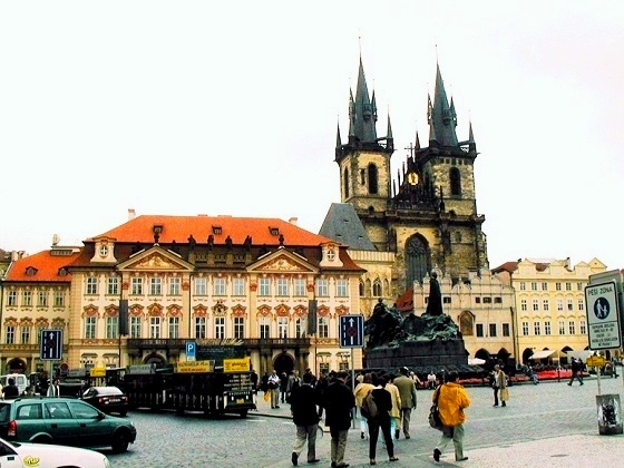 Prague-Tyn Church-Old Town Square
