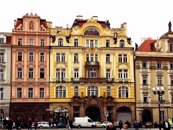 Prague-Old Town Square Buildings