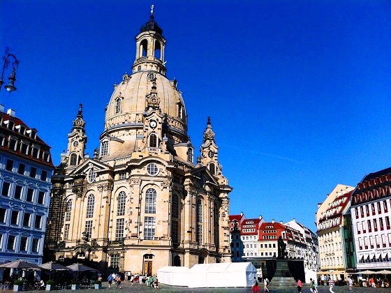 Dresden-Frauenkirche at Neumarkt
