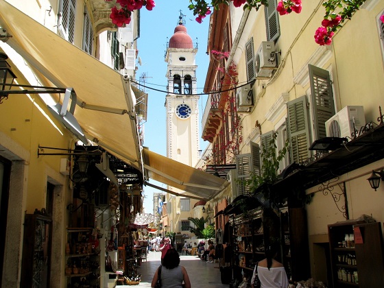 Corfu the old town