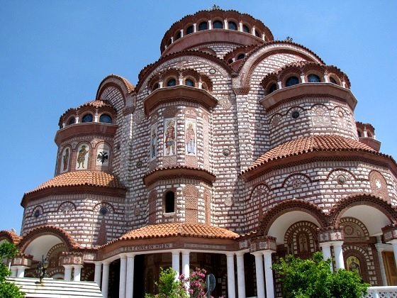 The main church of Nea Moudania-Chalkidiki
