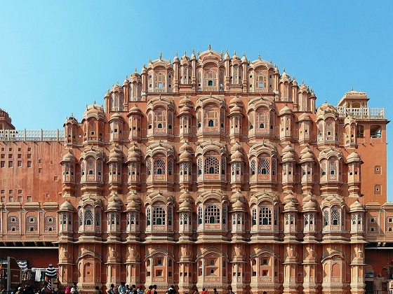 India-Jaipur-Hawa Mahal Palace