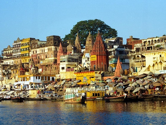 India-Varanasi-Ganges River