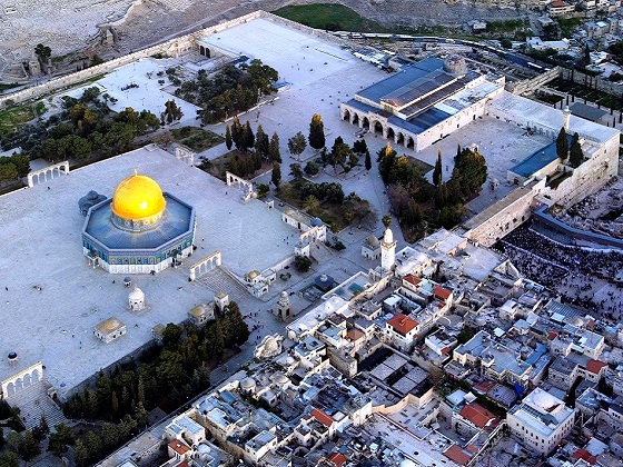 Jerusalem-Temple Mount; Dome of the Rock and Al-Aqsa Mosque