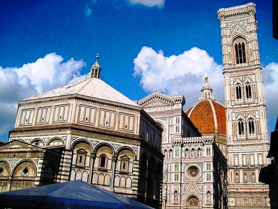 Firenze-Baptistery of St. John and the Duomo