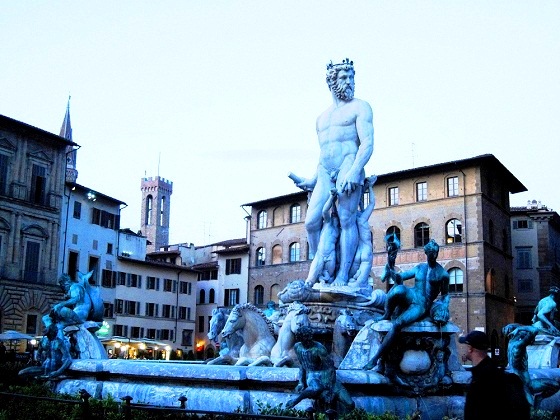Firenze-Fountain of Neptune-Piazza della Signoria
