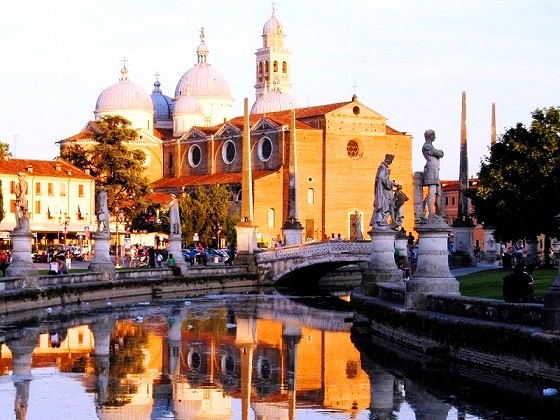 Padova-Prato della Valle and Basilica Santa Justina