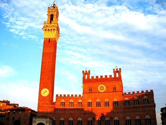 Siena-Mangia Tower and Palazzo Pubblico