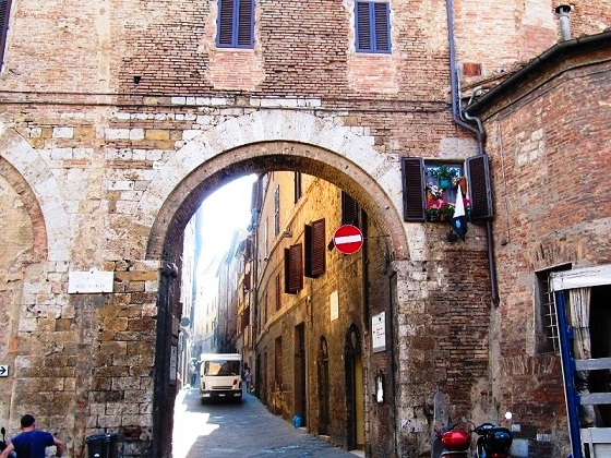 Siena-Medieval gate