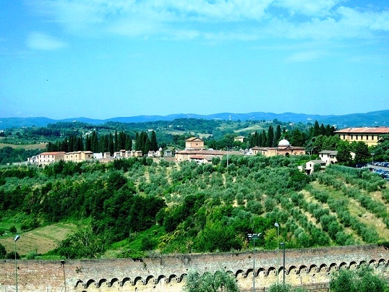 Toscana landscape-Siena