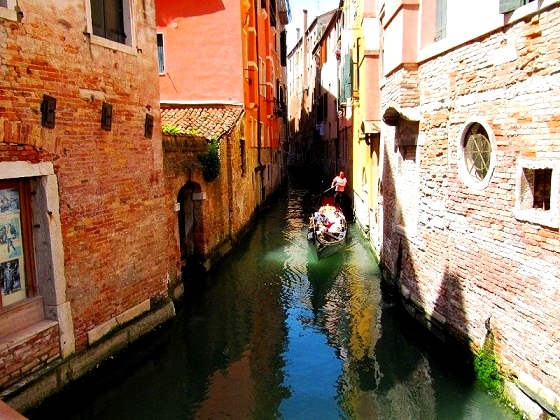 Venice-back street canal