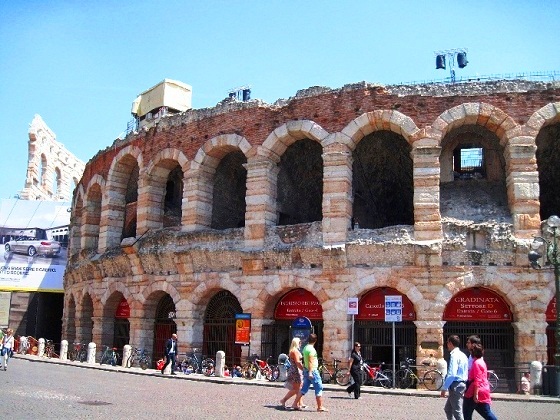 Verona-Roman Arena in Piazza Bra