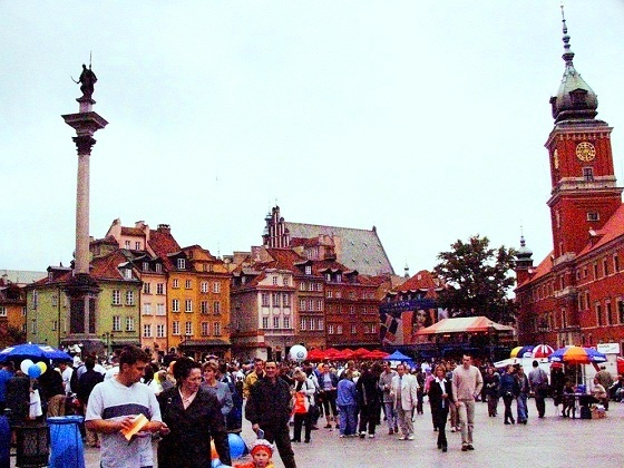 Warsaw-Old Town Castle Square