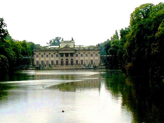 Warsaw-Lazienki Palace in the Park