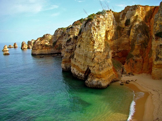 Lagos Algarve-Dona Ana beach