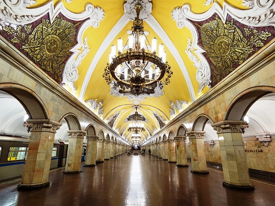 Moscow-Metro, Komsomolskaya station