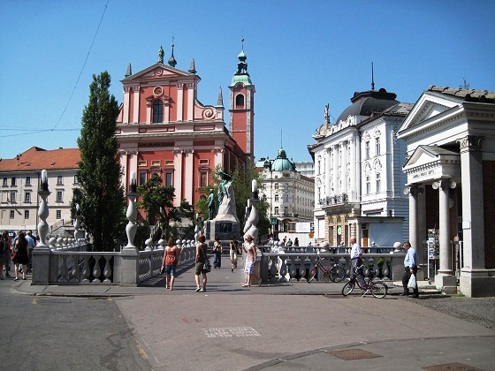 Lubliana-Preseren Square