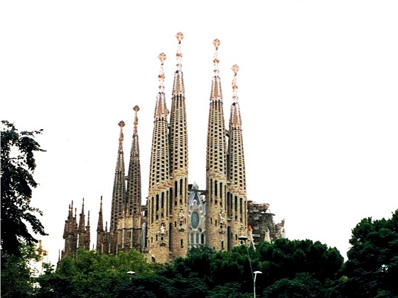 Barcelona-Sagrada Familia Church