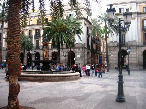 Barcelona-Plaza Real