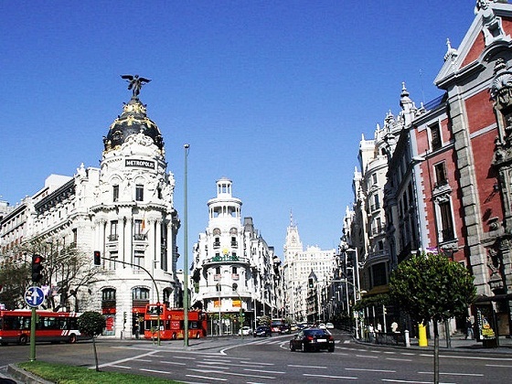Madrid-Alcala street