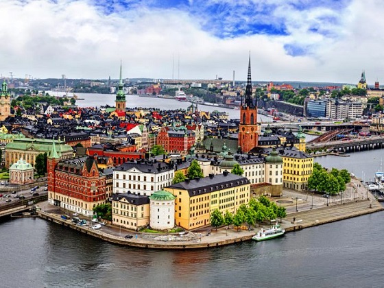 Stockholm-Aerial View