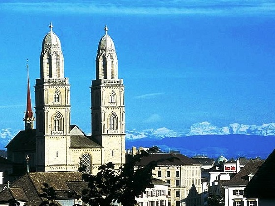 Zurich-Grossmünster church