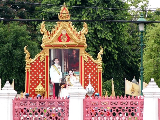 Bangkok-King and Queen of Thailand