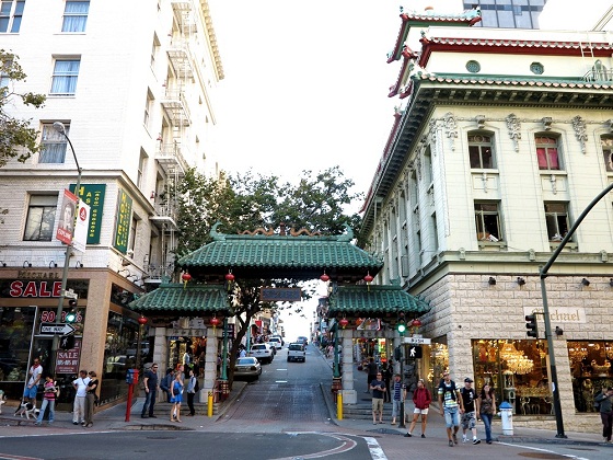 San Francisco-China Town Dragon Gate
